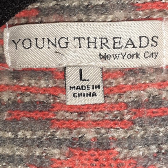 Young Threads NYC Open Sweater/wrap - Picture 3 of 4